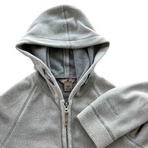 Woolrich Women's XS Moccasin Fleece Hooded Full Zip Jacket Cozy Warm Comfy 15065